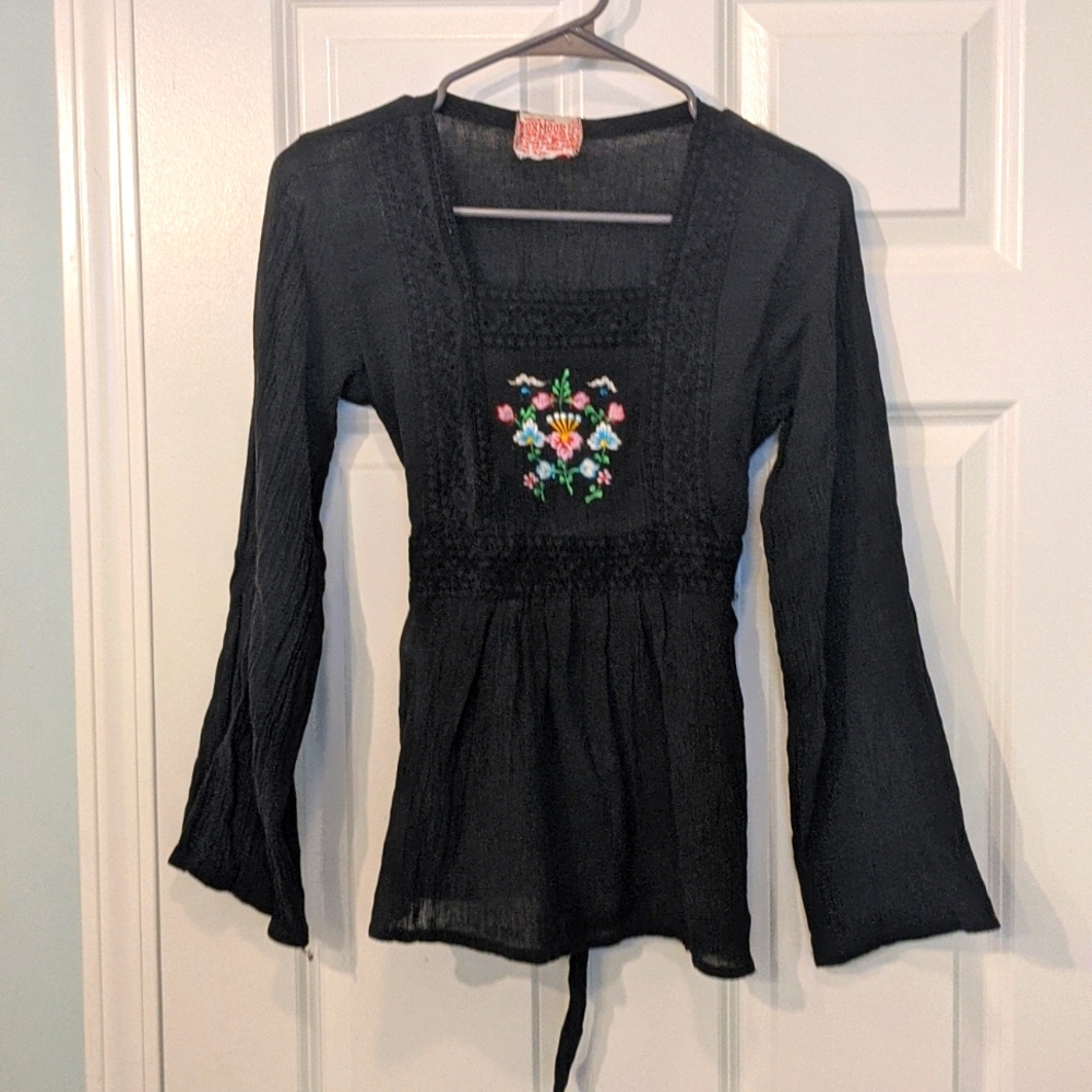Vintage Embroidered Blouse